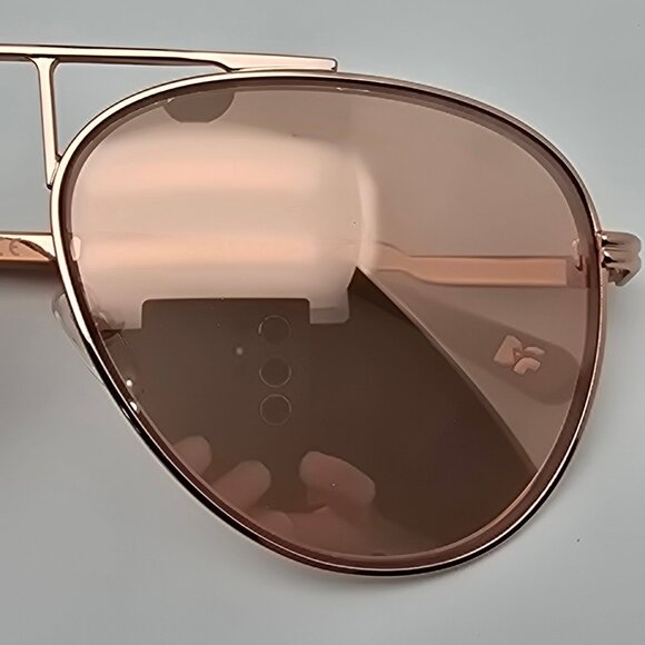 Diane Von Furstenberg Scarlett DVF 135S Rose Frame Rose Lens Sunglasses w/ Case main image 9